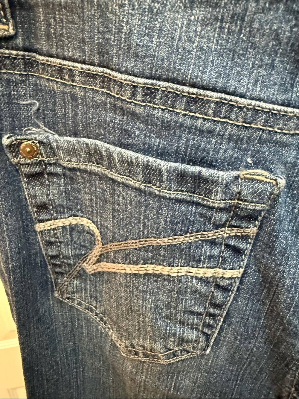 Nine West Women's Blue Straight-Leg Jeans - Picture 8 of 10